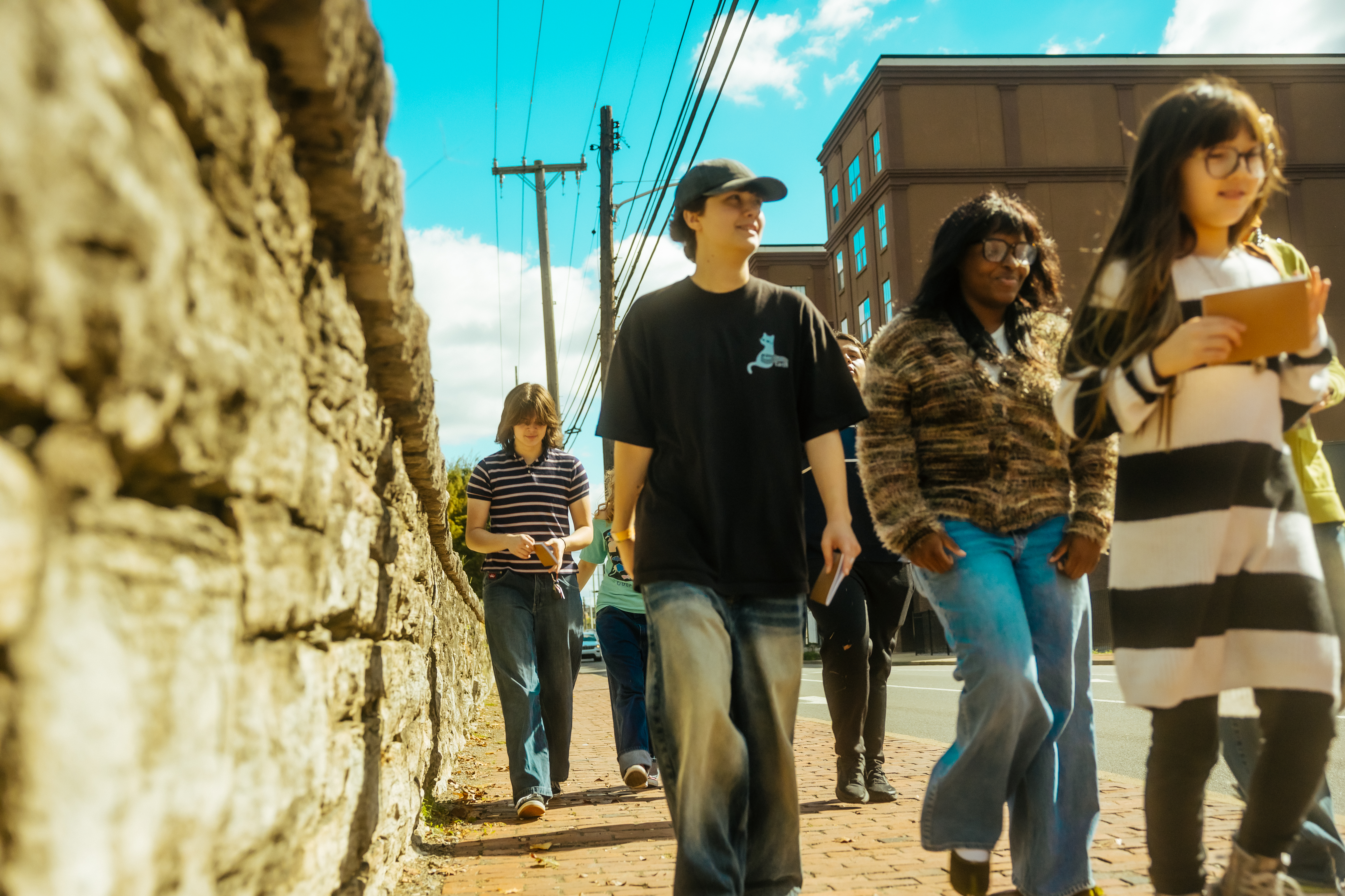 Templeton Students doing Fieldwork in Nashville